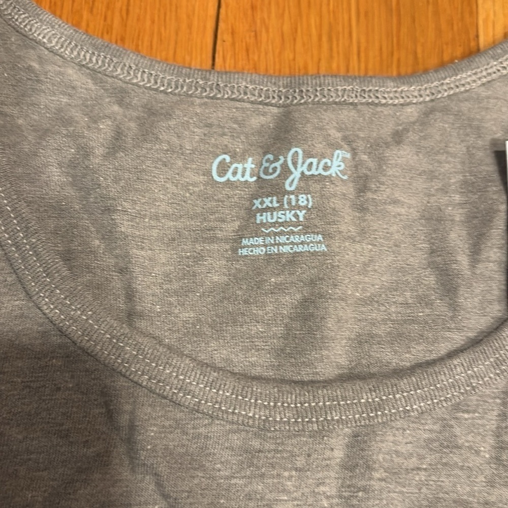 Cat & Jack Gray Tank Top - Picture 2 of 2